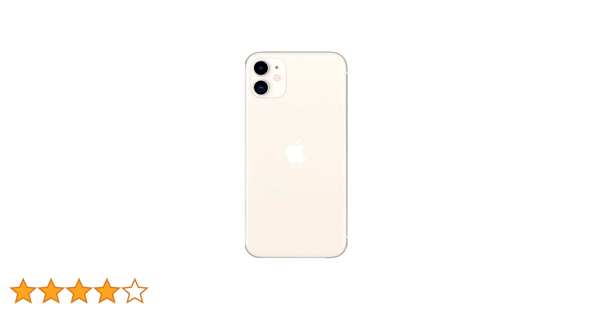 Apple iPhone 11, 64GB, White - Fully Unlocked (Renewed
